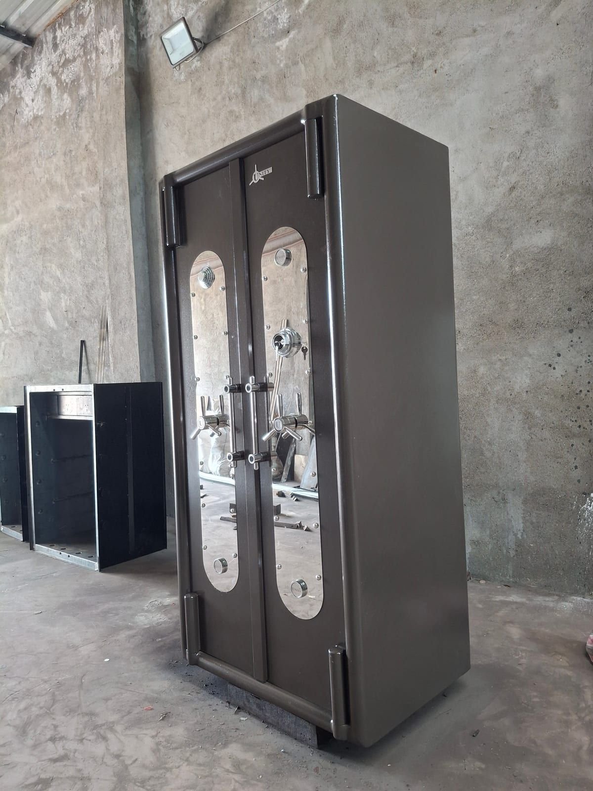 Dual-Door Pass-Through Vault Enclosure