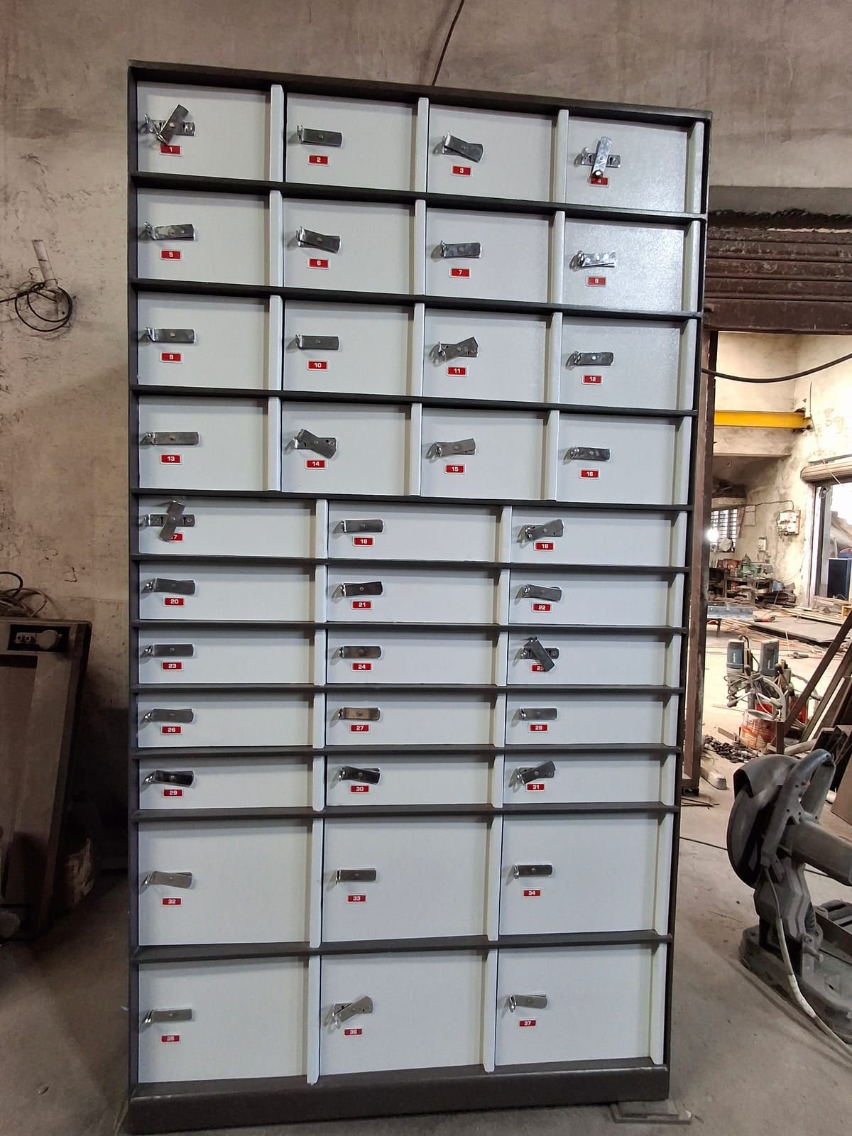Heavy Duty Bank Locker System
